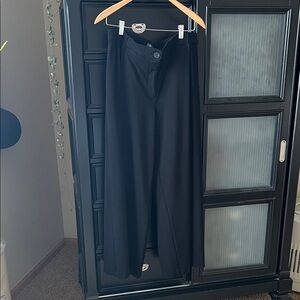 Democracy Black Wide Leg Trouser